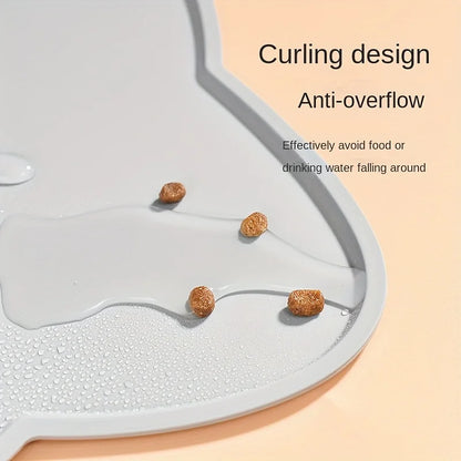 Thin Silicone Waterproof Cat Food Mat Cozyleafs™