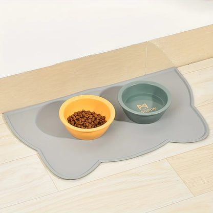 Thin Silicone Waterproof Cat Food Mat Cozyleafs™